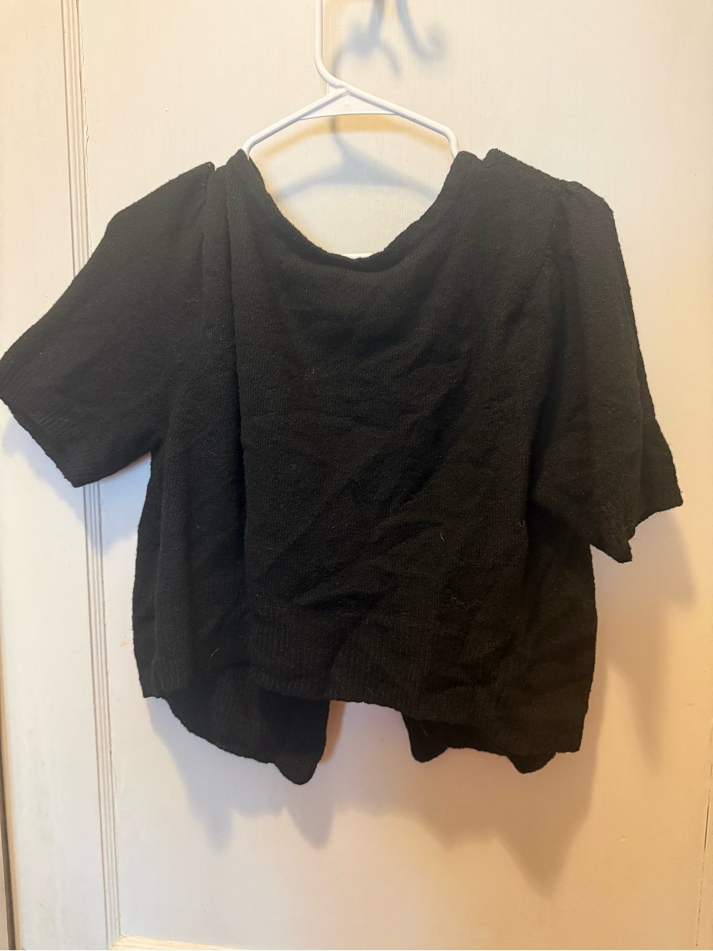 Torrid Women's Short Sleeve Knit Cardigan with Heart Buttons - Picture 5 of 5